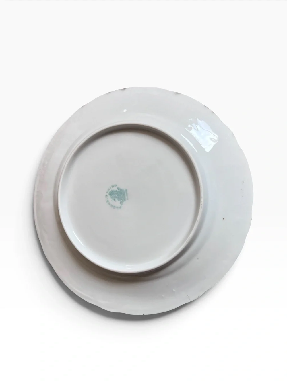 Lot Of 2 Vintage Small 8” Plates Replacement Floral Blenheim China Porcelain